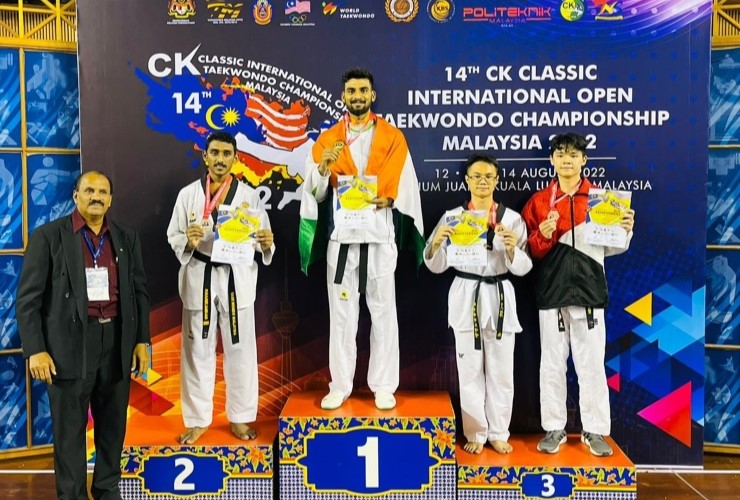 Sports scholarship – I  for R Prudhvi Raj in Taekwondo – August 2022 UPLOAD