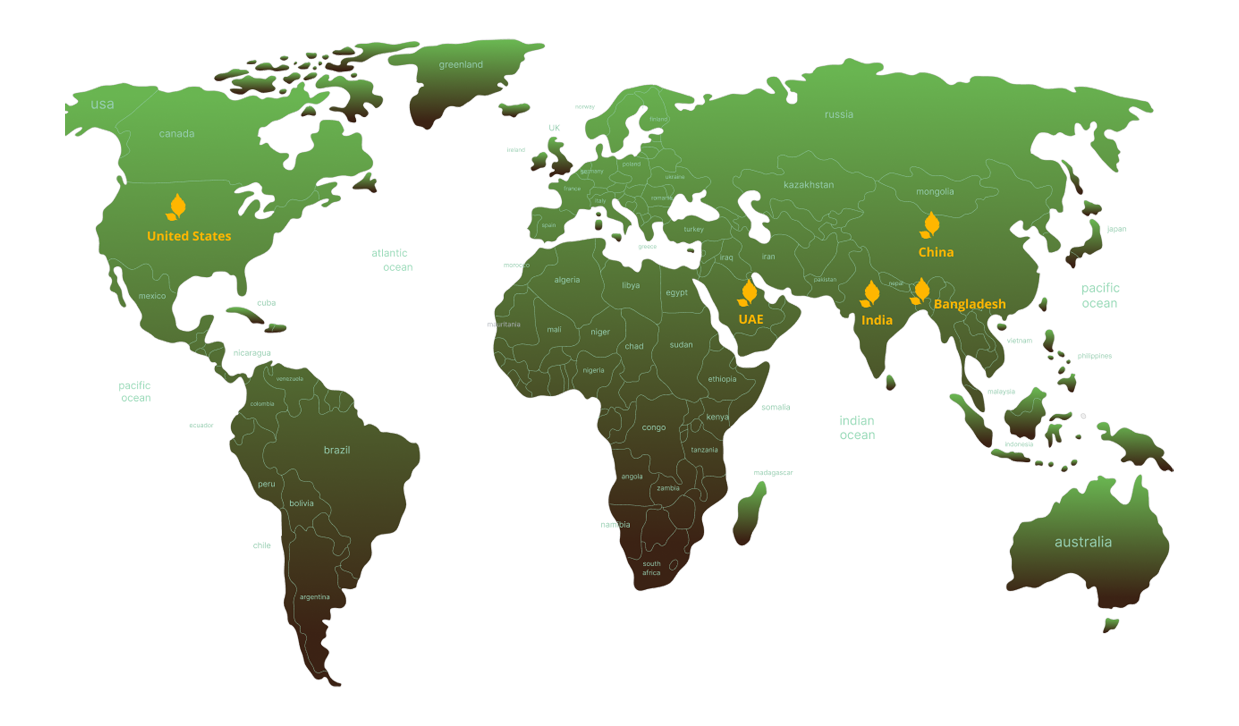 Kr Presence Map